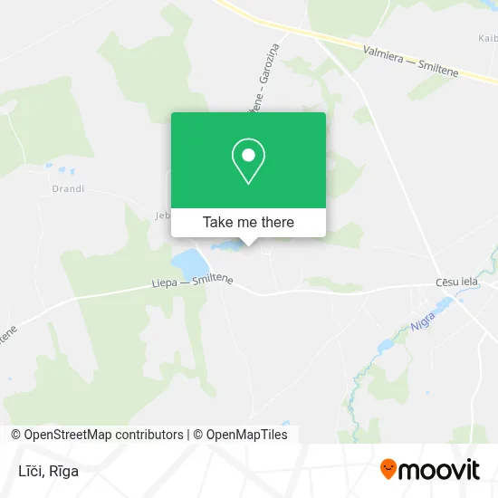 Līči map