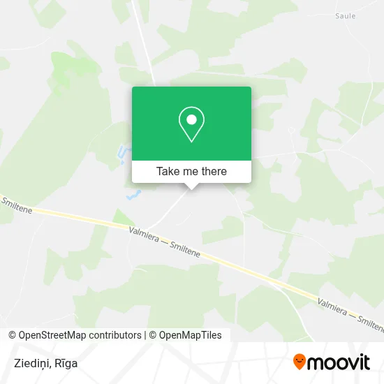 Ziediņi map