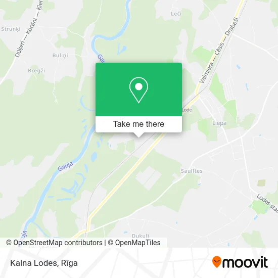Kalna Lodes map