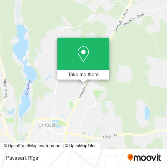 Pavasari map