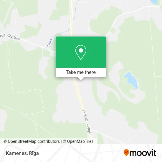 Kamenes map