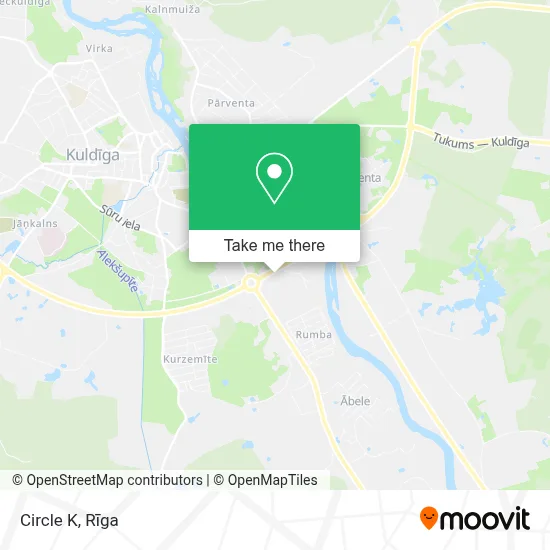 Circle K map