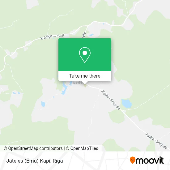 Jāteles (Ēmu) Kapi map
