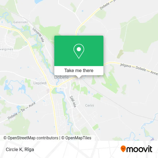 Circle K map