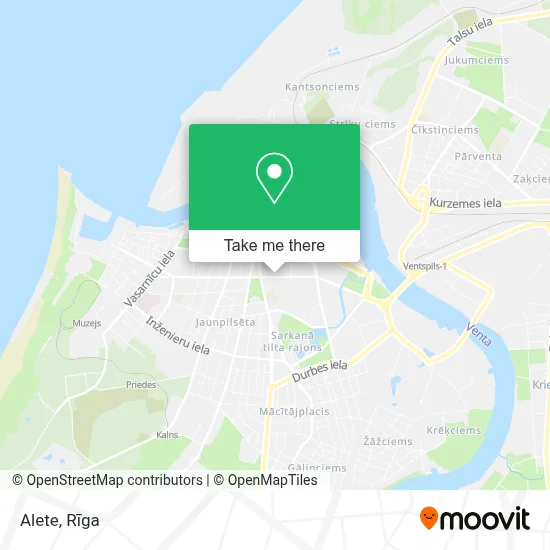 Alete map