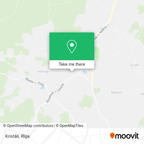 Kristāli map