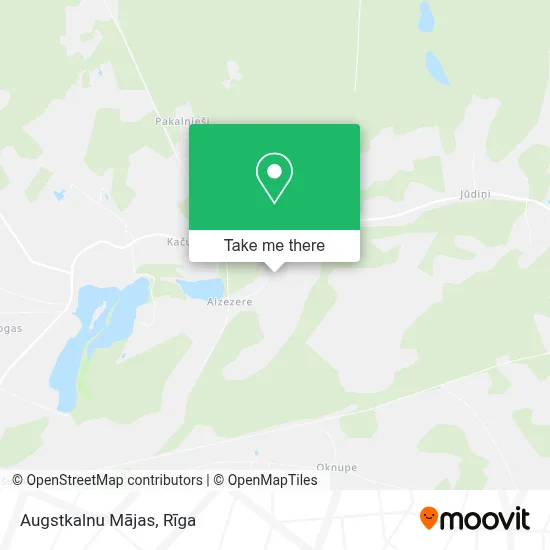 Augstkalnu Mājas map