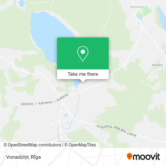 Vonadziņi map