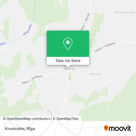 Krustceles map