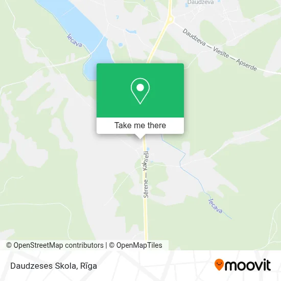 Daudzeses Skola map