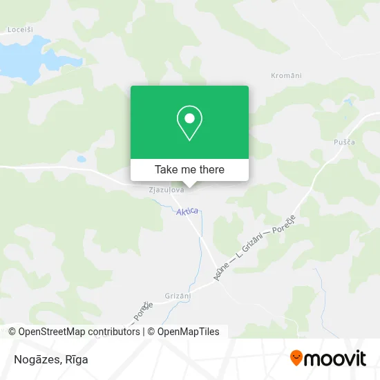 Nogāzes map