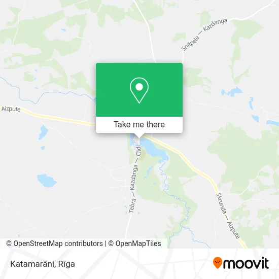 Katamarāni map