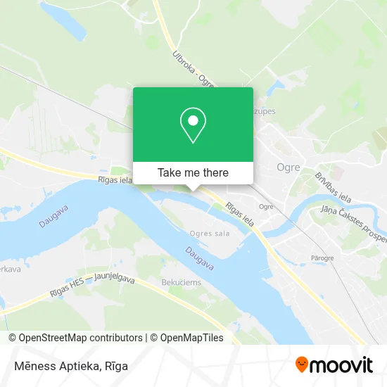 Mēness Aptieka map