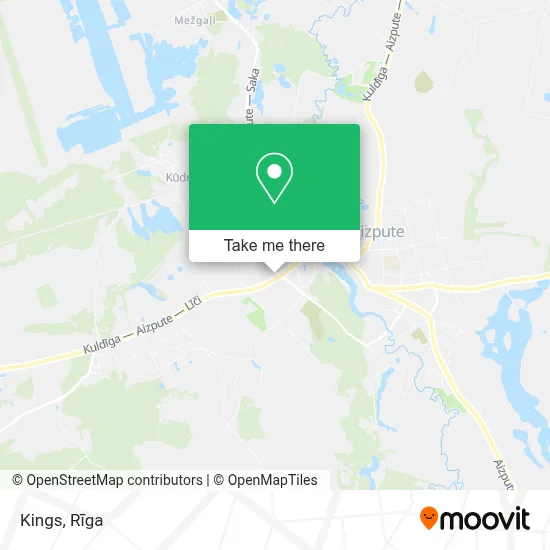 Kings map
