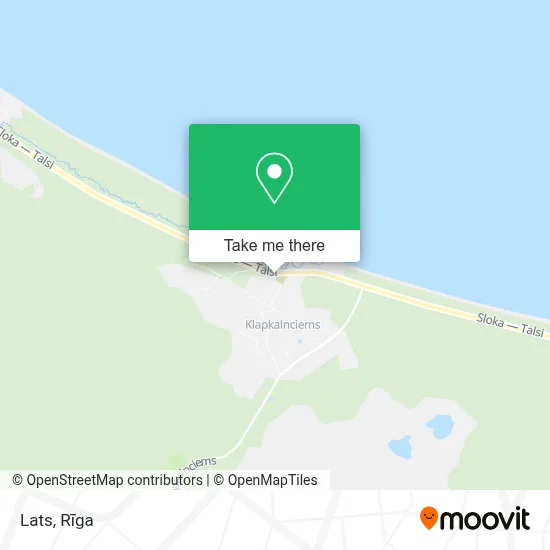 Lats map