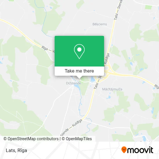 Lats map
