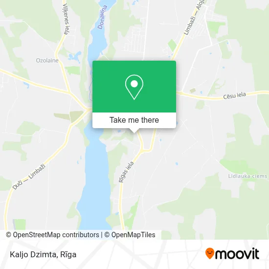 Kaljo Dzimta map