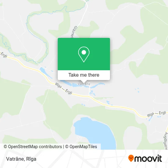 Vatrāne map