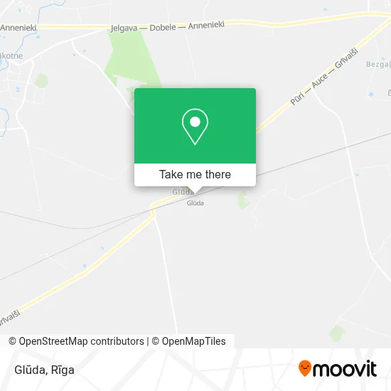 Glūda map