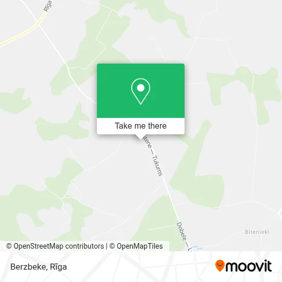 Berzbeke map