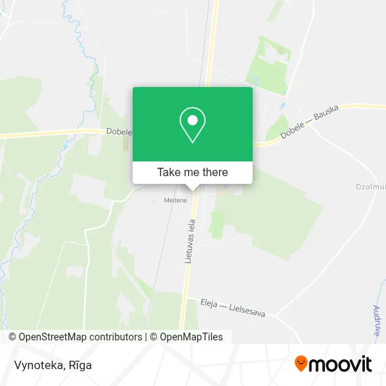 Vynoteka map