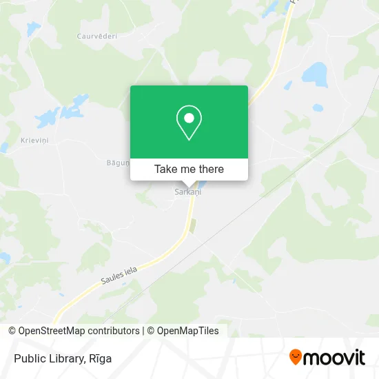 Public Library map