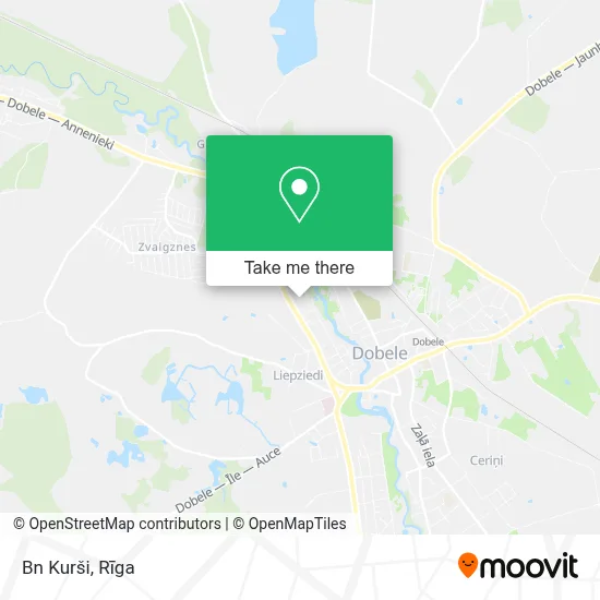 Bn Kurši map