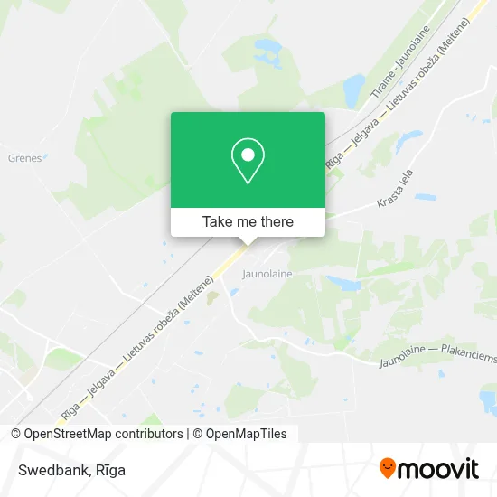 Swedbank map