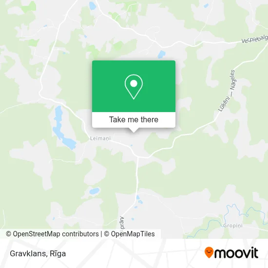 Gravklans map