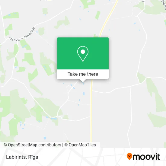 Labirints map