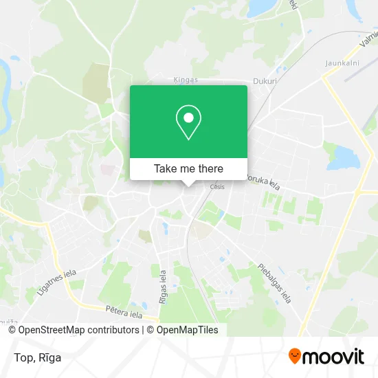 Top map