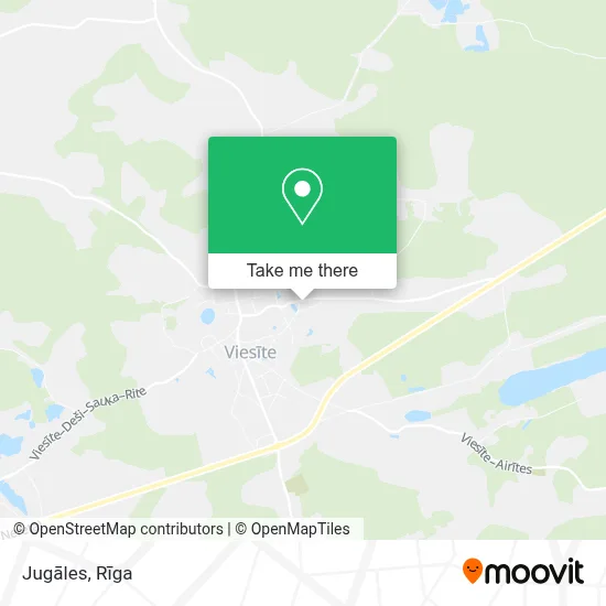 Jugāles map