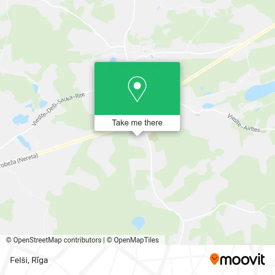 Felši map