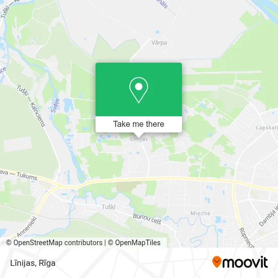 Līnijas map