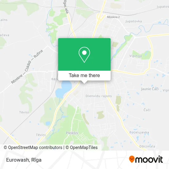 Eurowash map