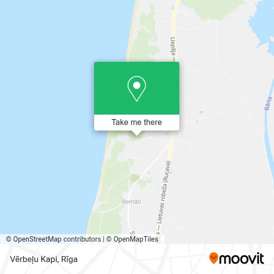 Vērbeļu Kapi map