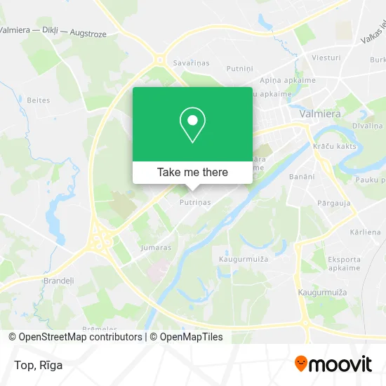 Top map