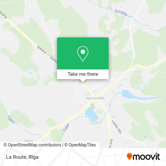 La Route map