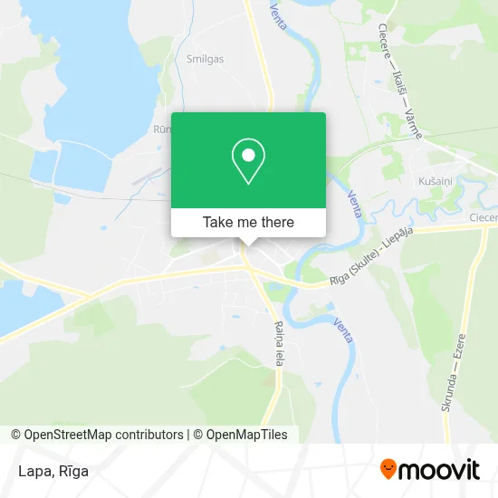Lapa map