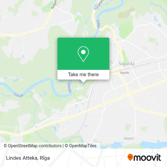 Lindes Atteka map
