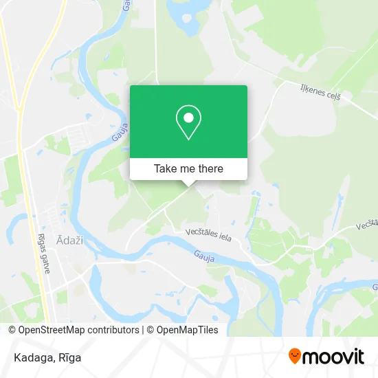 Kadaga map
