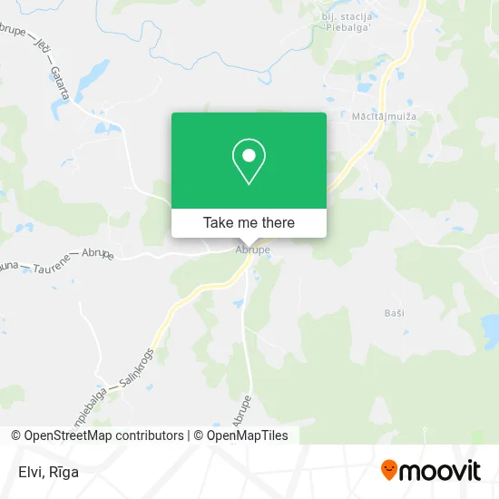 Elvi map