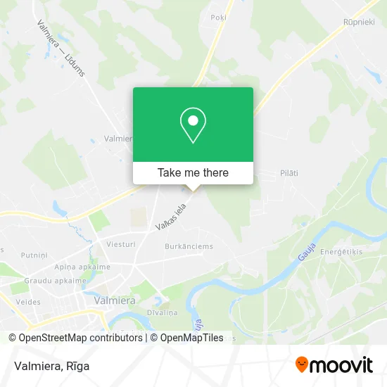 Valmiera map