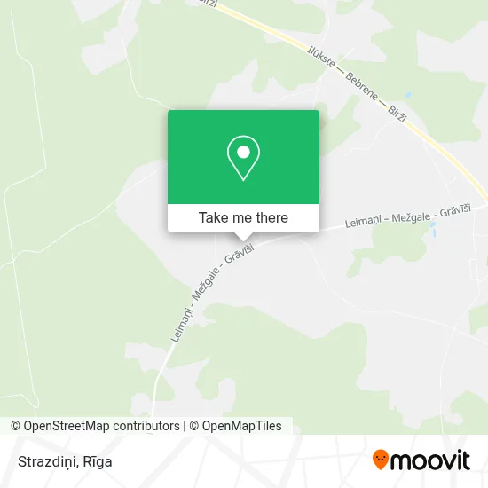 Strazdiņi map