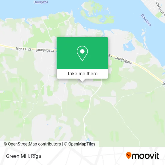 Green Mill map