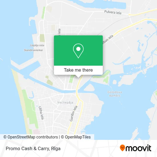 Promo Cash & Carry map