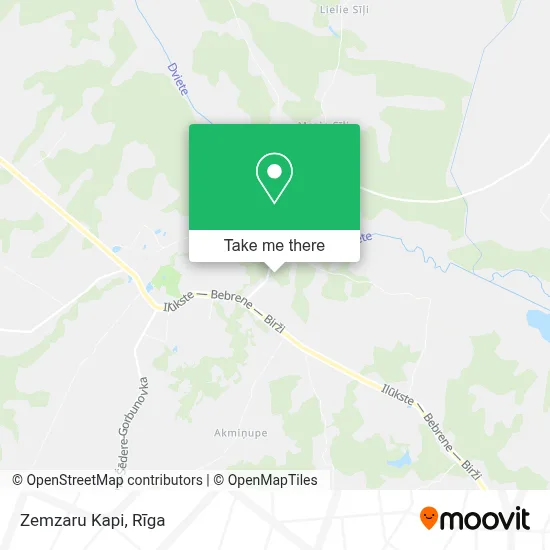 Zemzaru Kapi map
