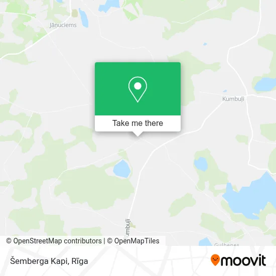 Šemberga Kapi map