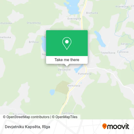 Devjatniku Kapsēta map