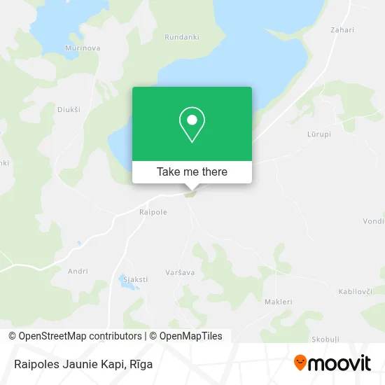 Raipoles Jaunie Kapi map